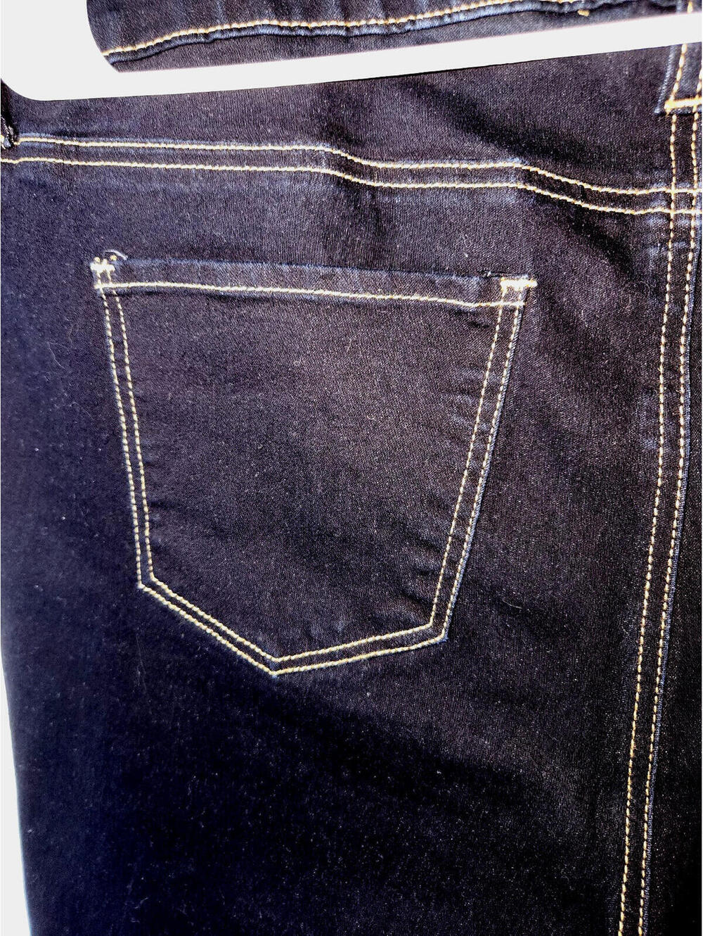 Hydraulic Nolita shorts women 24W mid-rise dark blue stretchy - Picture 4 of 16